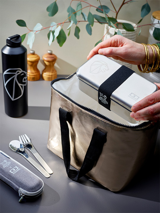 Mb sense monbento® and peugeot Airtight metal lunchbox, oven and