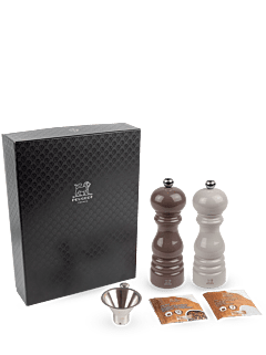 Paris-rama Taupe Grey & Pearl Grey Bundle, 18cm - Peugeot Saveurs