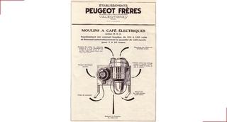 First attempt at electric coffee grinders - Peugeot Saveurs