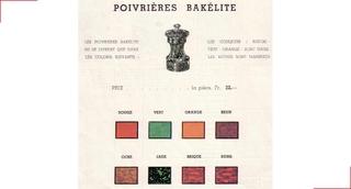 Modèle en Bakélite - Peugeot Saveurs