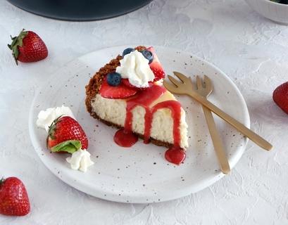 Cheesecake aux fruits rouges - Peugeot Saveurs