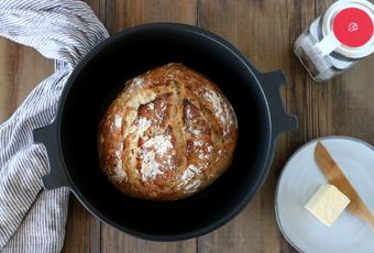 Easy No-Knead Bread Recipe