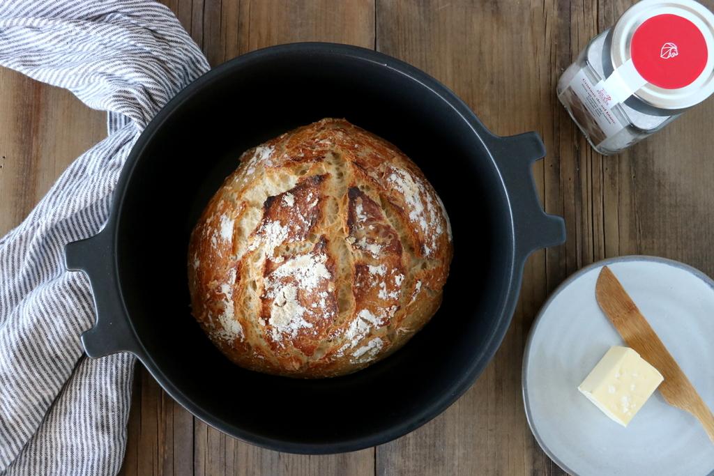 No Knead Bread Appolia_2 - Peugeot Saveurs