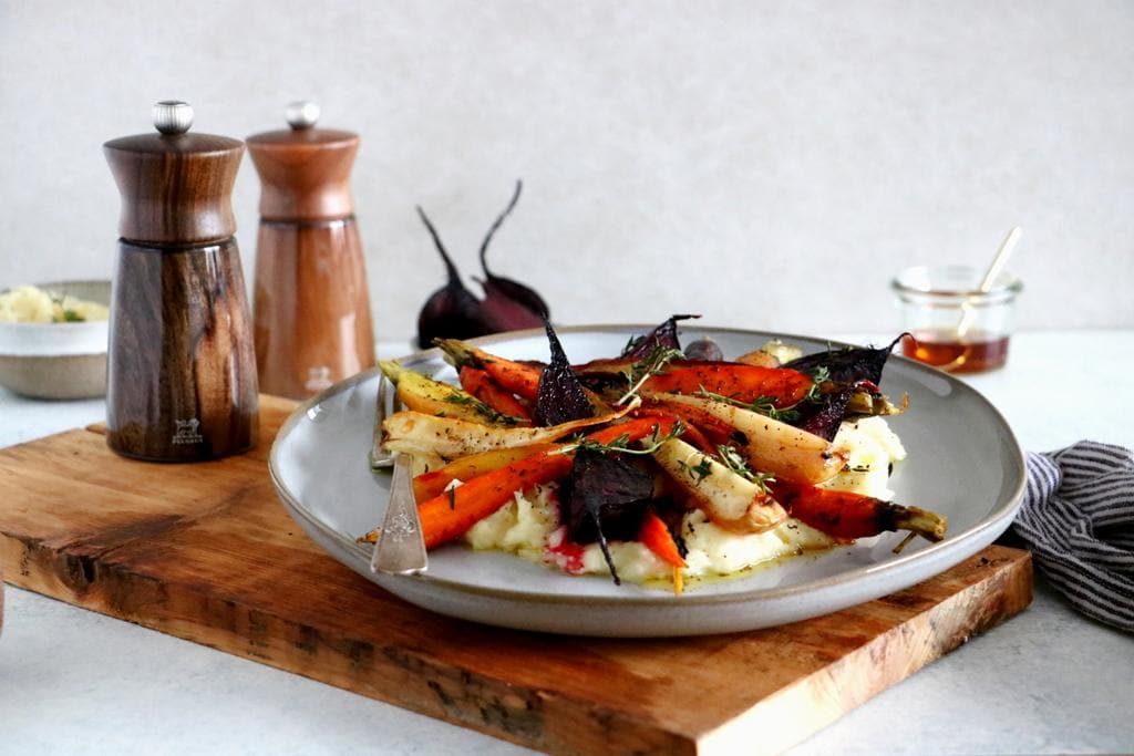 légumes anciens au sirop d'érable - Peugeot Saveurs