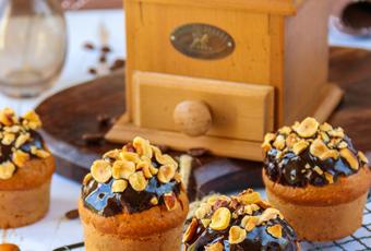 Easy Hazelnut Coffee Muffins