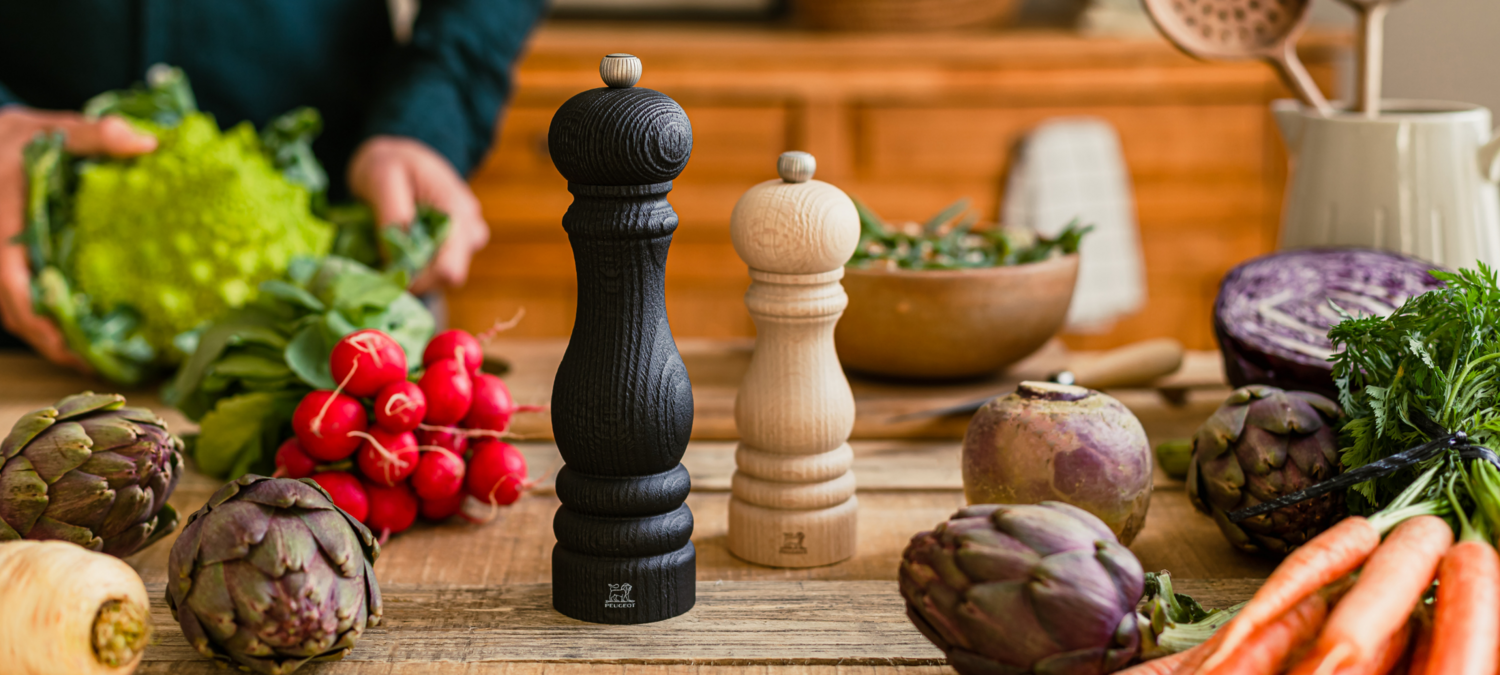 Peugeot’s Nature Collection Salt and Pepper Mills - Peugeot Saveurs