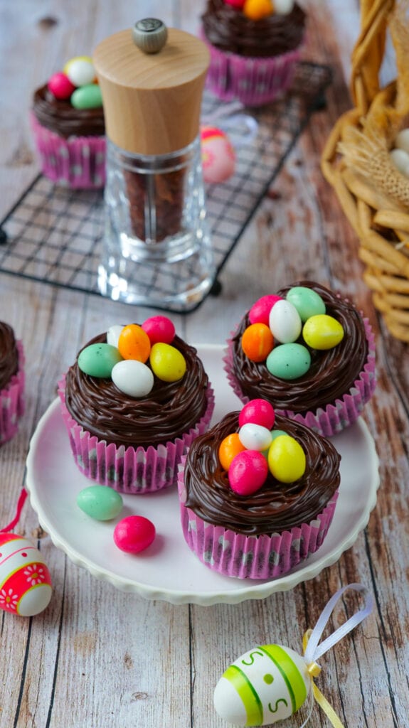 Cupcakes de Pâques chocolat-piment