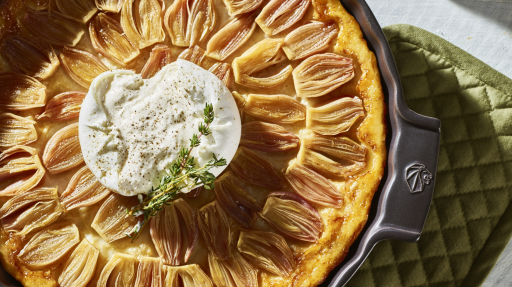 tarte tatin échalote - Peugeot Saveurs