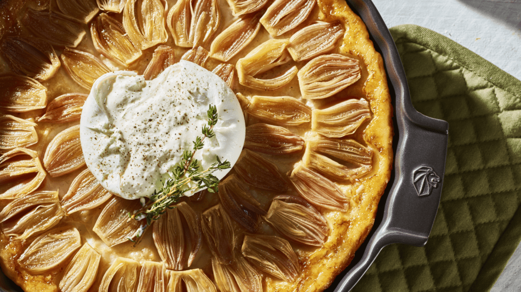 Tarte Tatin à l'Échalote