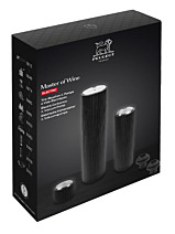 Coffret Peugeot : Ouvre-capsule + Bouchon à Vin Line - Coupe Précise Et Conservation Longue Durée