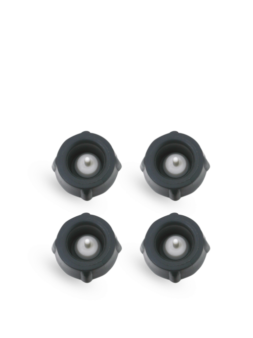 Lot De 4 Bouchons En Liège - Liège Et Plastique - Marron