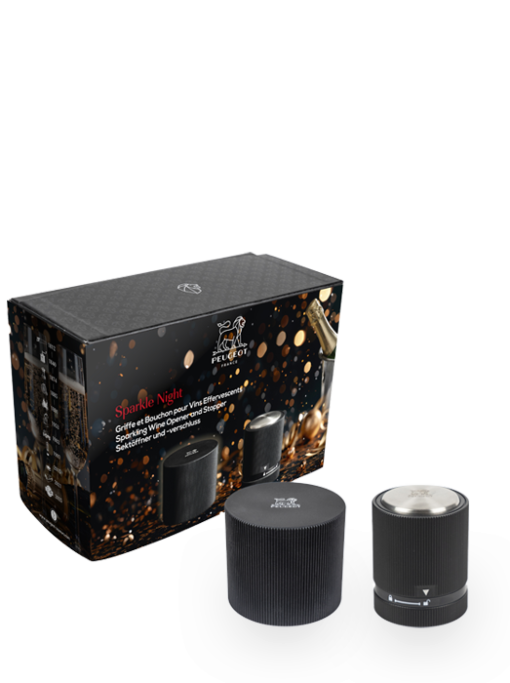 Sparkle night Coffret griffe et bouchon pour vins effervescents - Peugeot  Saveurs