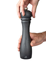 Moulin à Sel Manuel Peugeot En Bois Et Graphite - 25 Cm, Réglable, Mécanisme Acier, Garantie à Vie