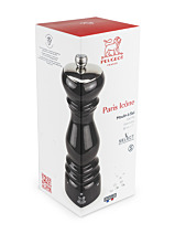 Moulin à Sel Peugeot Paris Icône - Bois Laqué Noir, 18 Cm, Réglage U'Select - 5