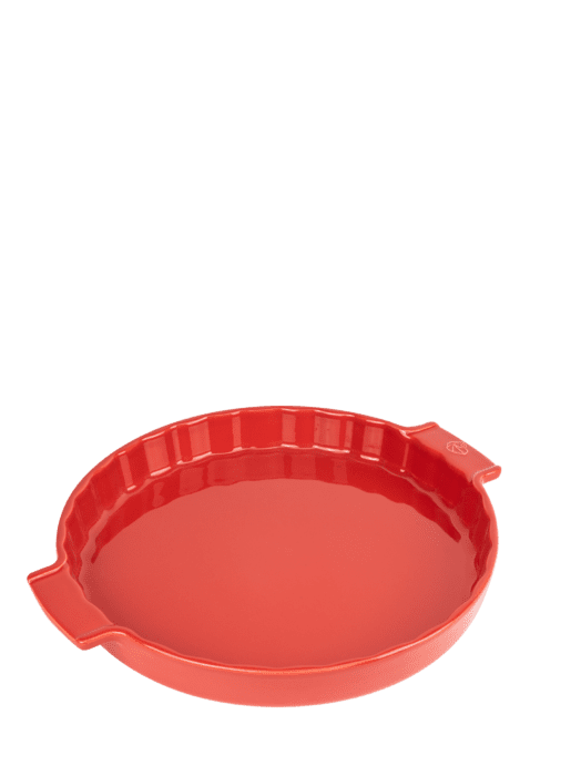 Moule à tarte en céramique 24 cm rouge Mathon 