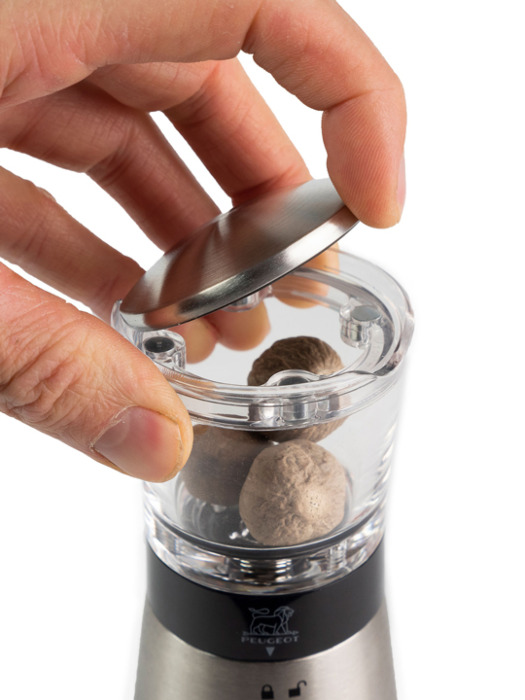 Finum Bean Me Up – Moulin à Café Manuel Innovant Avec 2 Cônes Céramique Interchangeables – Réglable Pour Espresso, Filtre, Turc – Noir