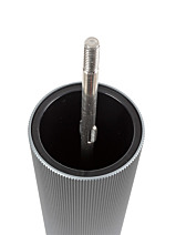 PEUGEOT Moulin à Poivre Line 18cm - Réglage Classique Aluminium Bois PEFC Fabrication Française