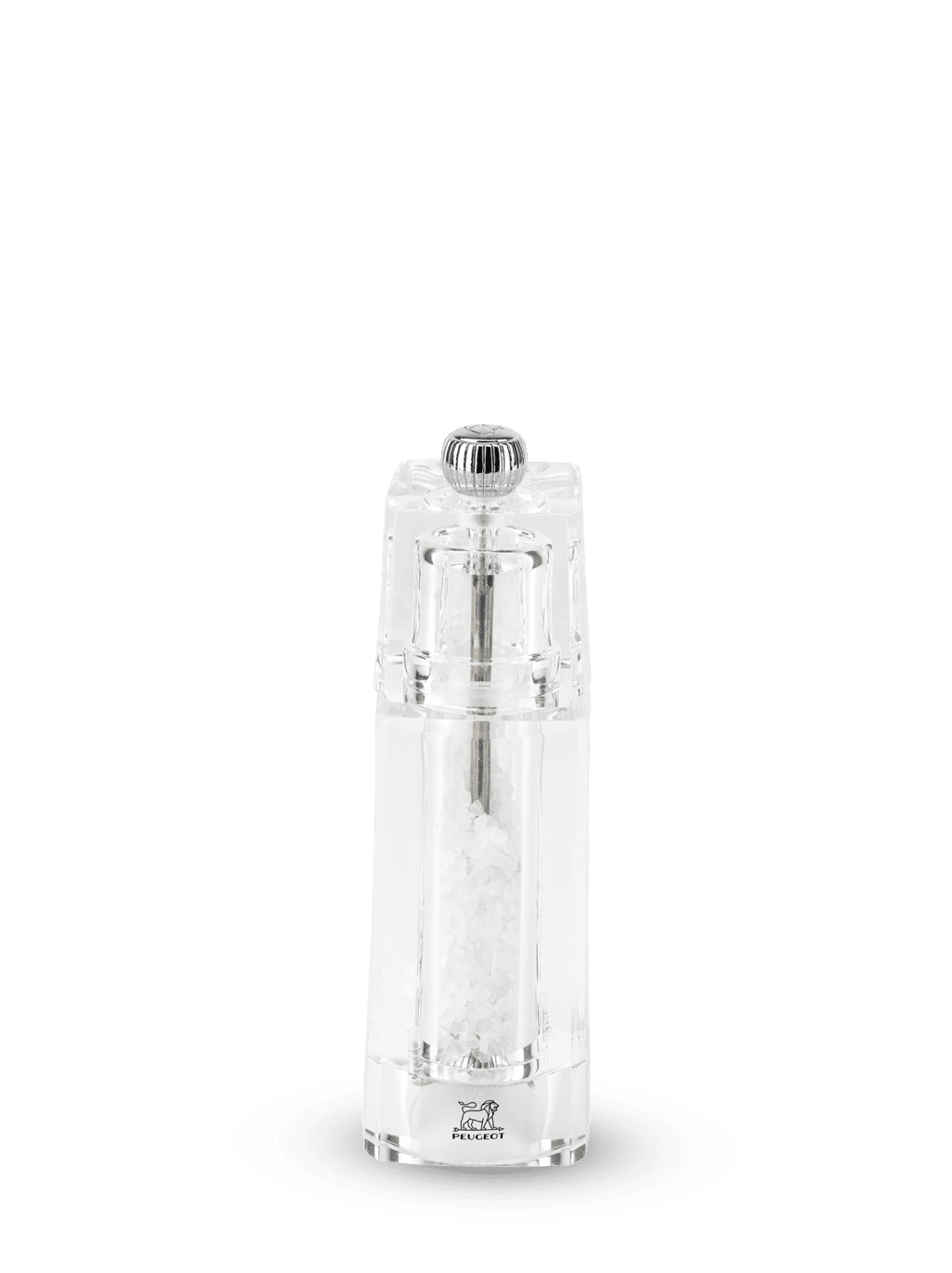 Chaumont Moulin à sel manuel en acryl 16 cm - Peugeot Saveurs